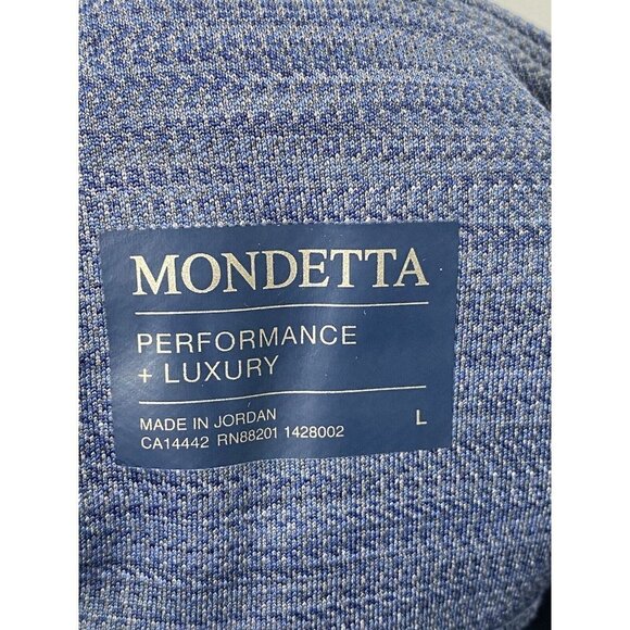 Mondetta Womens Large Blue Performance Luxury High‎ Waisted Full Length Leggings - Picture 6 of 10